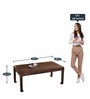 Richard Neon Rectangular Coffee Table In Small Size Colour