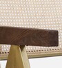 Richie Solid Wood Arm Chair In Walnut Finish
