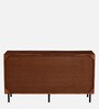 Richmond Sheesham Wood 2 Door Sideboard In Honey Oak Finish With 4 Drawers