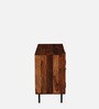 Richmond Sheesham Wood 2 Door Sideboard In Honey Oak Finish With 4 Drawers