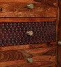 Richmond Sheesham Wood 2 Door Sideboard In Honey Oak Finish With 4 Drawers
