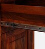 Richmond Sheesham Wood 2 Door Wardrobe In Honey Oak Finish With Drawer