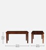 Richmond Sheesham Wood 6 Seater Dining Set In Honey Oak Finish