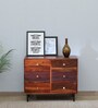 Richmond Sheesham Wood Chest Of Drawers In Honey Oak Finish