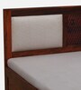 Richmond Sheesham Wood King Size Bed In Honey Oak Finish With Box Storage