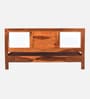 Richmond Sheesham Wood Queen Size Bed In Honey Oak Finish