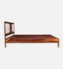 Richmond Sheesham Wood Queen Size Bed In Honey Oak Finish