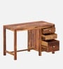 Richmond Writing Table In Natural Teak Finish
