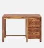 Richmond Writing Table In Natural Teak Finish