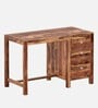 Richmond Writing Table In Natural Teak Finish