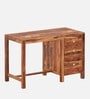 Richmond Writing Table In Natural Teak Finish