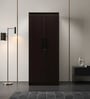 Rick 2 Door Wardrobe In Brown Finish