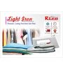 Rico 1000W Electric  Aluminium Non Stick Coating Dry Iron in White Colour