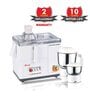Rico JMG708 Juicer Mixer Grinder with Unbreakable Body,550 Watt In White Colour