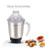 Rico MG123 Mixer Grinder with 100% Copper Motore and 3 Unbreakable , 550 Watt in White Colour
