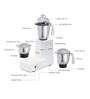 Rico MG828 Mixer Grinder with 100% Copper Motor and  3 Unbreakable Jar,650 Watt in White Colour