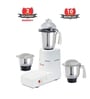 Rico MG828 Mixer Grinder with 100% Copper Motor and  3 Unbreakable Jar,650 Watt in White Colour