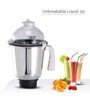 Rico MG828 Mixer Grinder with 100% Copper Motor and  3 Unbreakable Jar,650 Watt in White Colour