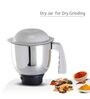 Rico MG828 Mixer Grinder with 100% Copper Motor and  3 Unbreakable Jar,650 Watt in White Colour