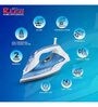 Rico SI2111 2200 Watts Ideal Temperature Steam Iron With Spray and Auto Shut-Off