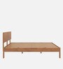 Rico Solid Wood King Size Bed In American Walnut Finish