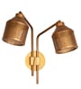 Riddle Gold Wall Lamp Double Arm