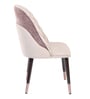Ridgemont Dining Chair in Suede Beige Fabric