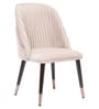 Ridgemont Dining Chair in Suede Beige Fabric