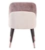 Ridgemont Dining Chair in Suede Beige Fabric