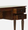Ridhaan Sheesham Wood Writing Table In Scratch Resistant Provincial Teak Finish