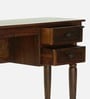 Ridhaan Sheesham Wood Writing Table In Scratch Resistant Provincial Teak Finish