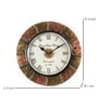 Ridit Brass MDF Wall Clock
