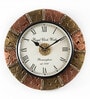 Ridit Brass MDF Wall Clock