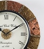 Ridit Brass MDF Wall Clock