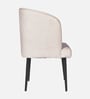Rieta Upholestery Dining Chair In White Colour Rieta Upholestery Dining Chair In White Colour