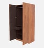 Riga Sheesham 2 Door Wardrobe in Fine Walnut Colour