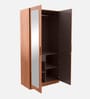 Riga Sheesham 2 Door Wardrobe in Fine Walnut Colour