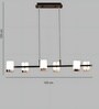 Rigel 78W | 100 Cm | Google & Alexa | Height Adjustable Modern LED Chandelier for 3 Light Mode | Living Room, Dining, Bedroom, Hall, Kitchen, Office, Cafe, Luxury Decorative Lighting