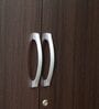 Rikotu 4 Door Wardrobe in Wenge Finish with Lock