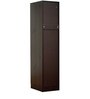 Rikotu 1 Door Wardrobe in Wenge Finish with Mirror