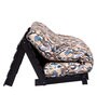 Rille Double Futon with Mattress In Multi Colour Print