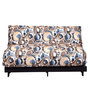 Rille Double Futon with Mattress In Multi Colour Print