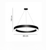 Ring 48W LED Ceiling Light Office & Gym Lighting 3 Color Modes