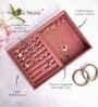 Pink Rings & Chains Jewellery Tray
