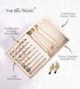 Cream Rings & Chains Jewellery Tray