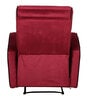 Rio Velvet Manual 1 Seater Recliner in Pink Colour