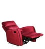 Rio Velvet Manual 1 Seater Recliner in Pink Colour