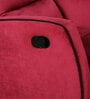 Rio Velvet Manual 1 Seater Recliner in Pink Colour
