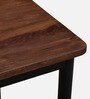 Rio Metal 6 Seater Dining Set In Scratch Resistant Brown & Black Finish Rio Metal 6 Seater Dining Set In Scratch Resistant Brown & Black Finish