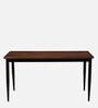 Rio Metal 6 Seater Dining Set In Scratch Resistant Brown & Black Finish Rio Metal 6 Seater Dining Set In Scratch Resistant Brown & Black Finish